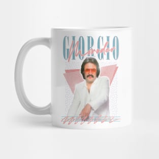 Giorgio Moroder -- Retro Style Fan Art Design T-Shirt Mug